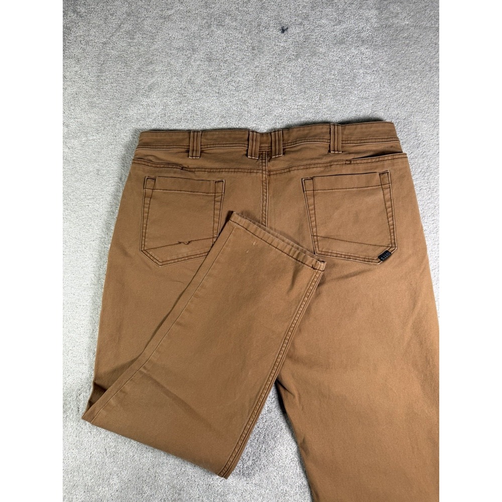 5.11 Tactical Men's 38x30 Tactical Defender-Flex Range Pants Brown Duck